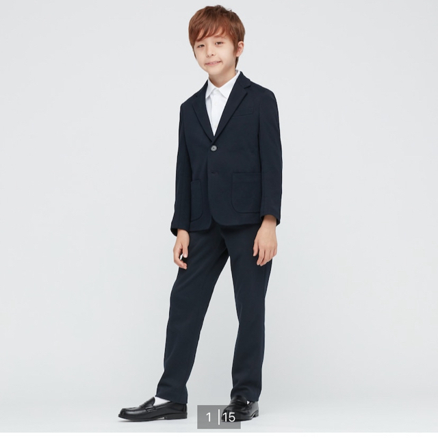 UNIQLO - 卒業式スーツ 男子 キッズ UNIQLO スーツセットアップ ...