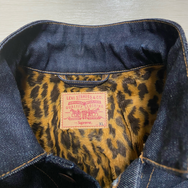Supreme(シュプリーム)のSupreme Levi’s Leopard Denim Jacket メンズのジャケット/アウター(Gジャン/デニムジャケット)の商品写真