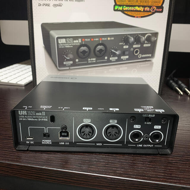 steinberg UR22MarkII/オーディオインターフェース 楽器のDTM/DAW(オーディオインターフェイス)の商品写真