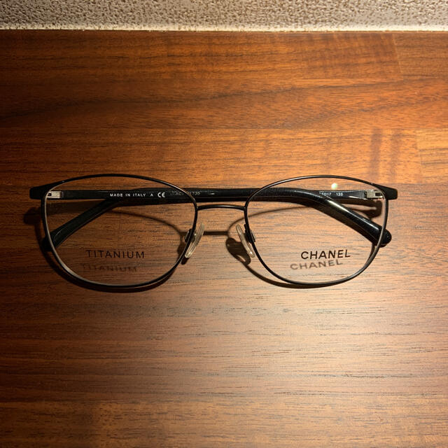 CHANEL(シャネル)のCHANEL TITANIUM メガネフレーム レディースのファッション小物(サングラス/メガネ)の商品写真