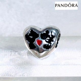 スワロフスキー(SWAROVSKI)の【新品】PANDORA パンドラ コラボチャーム ディズニー ミッキーミニー(チャーム)