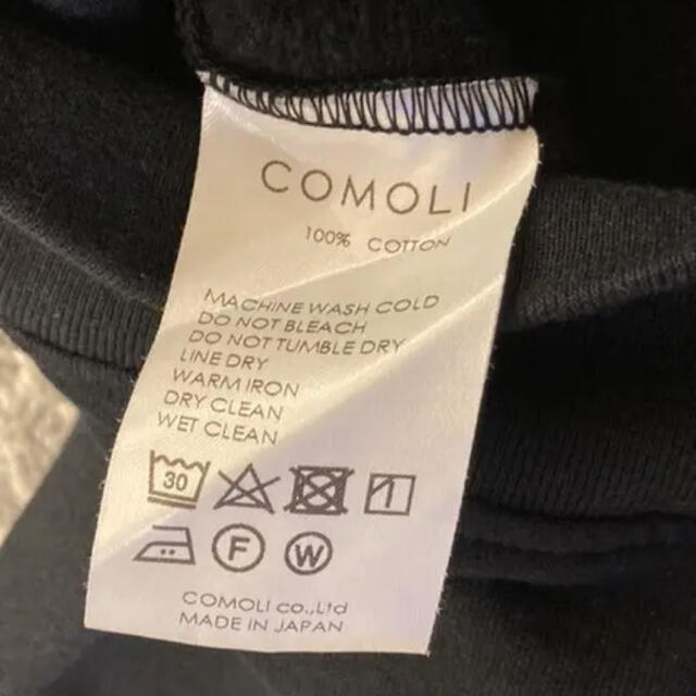 COMOLI(コモリ)の即発送　comoli 20aw インレイスウェット　美品　サイズ3 メンズのトップス(スウェット)の商品写真