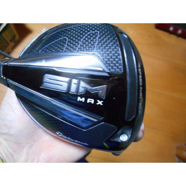 TaylorMade - 美品　テーラーメイド　ＳＩＭ MAX　ドライバー　９度　ヘッドのみ