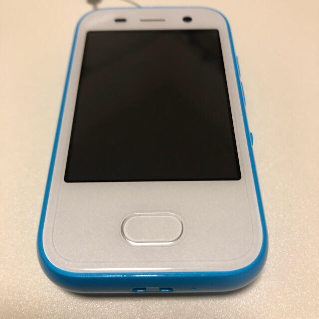 スマートフォン/携帯電話キッズフォン（ブルー）　タイプB充電器付き