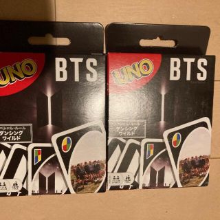 ウーノ(UNO)のBTS UNO ２個セット(アイドルグッズ)