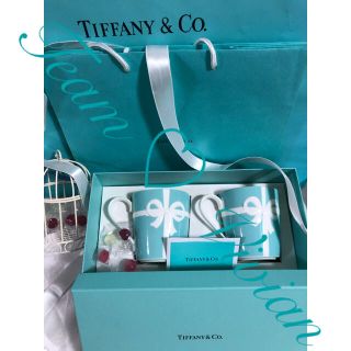 ティファニー(Tiffany & Co.)のティファニーブルーボックス ペアマグカップ(食器)