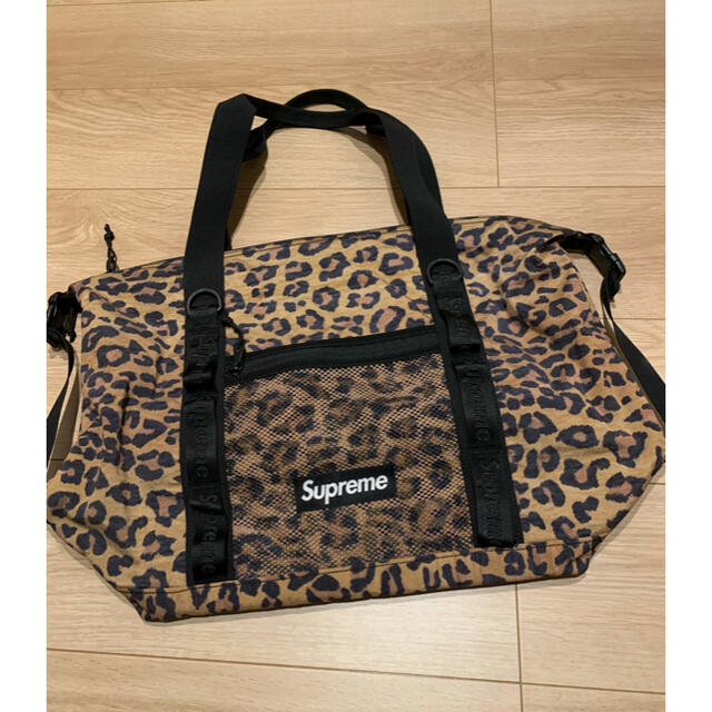 supreme 20aw zip tote bag leopard ほぼ新品