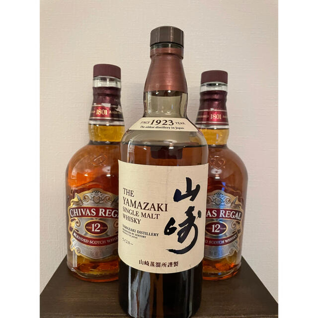 3本セット　山崎NA（箱付き） & シーバスリーガル12年