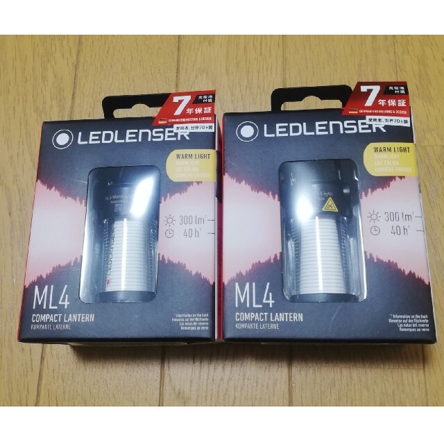 【新品】 レッドレンザー ML4ウォーム 暖色 2個セット