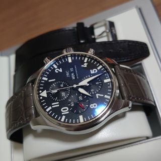 インターナショナルウォッチカンパニー(IWC)のXE様専用 iwc パイロットウォッチクロノグラフ　iw377709(腕時計(アナログ))