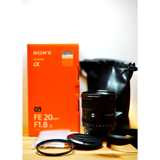 SONY 20mm f1.8 Gレンズ　美品