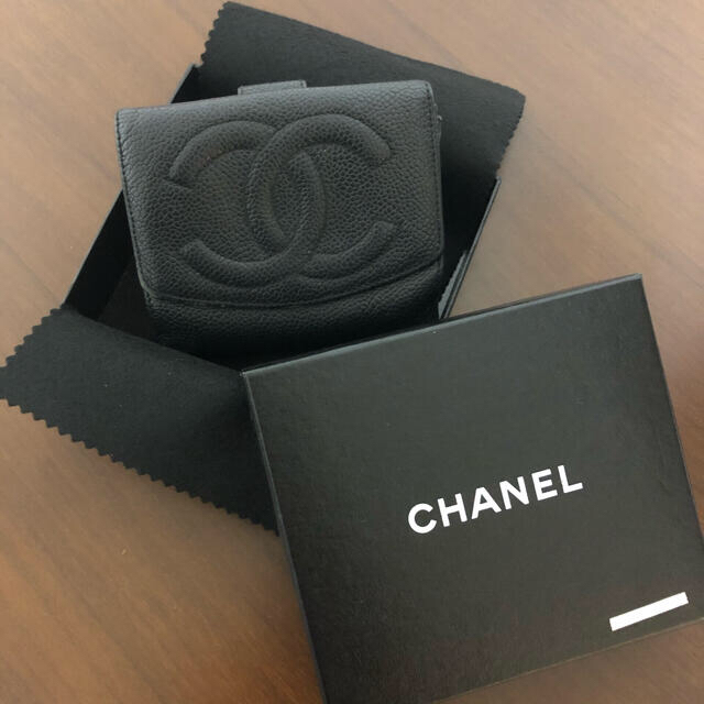 CHANEL(シャネル)のCHANEL 財布　黒 レディースのファッション小物(財布)の商品写真