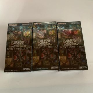 遊戯王　アートコレクション　新品未開封　3BOX シュリンク付き(Box/デッキ/パック)