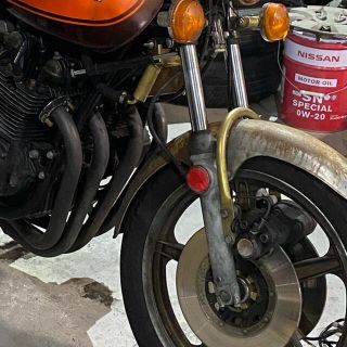 Kawasaki Z1 Z2 KZ 真鍮オイルクーラー 激レア Kawasaki Z1 Z2 KZ 真鍮オイルクーラー 激レア