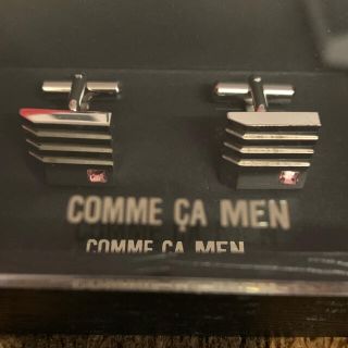 コムサメン(COMME CA MEN)のCOMME CA MEN カフス カフリンク カフスボタン ケース付き(カフリンクス)