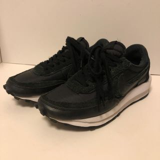 サカイ(sacai)のsacai×NIKE LDWaffle BLACK 26.5cm ブラック(スニーカー)