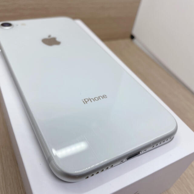 【動作良好】【SIMフリー】iPhone 8 本体　64 gb  シルバー