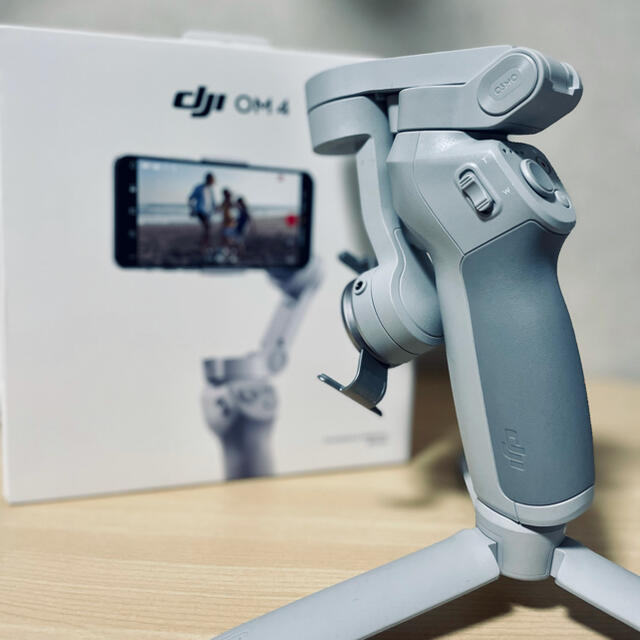 自撮り棒スマホジンバル DJI OM4 美品