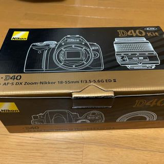 ニコン(Nikon)のD40 レンズキット(デジタル一眼)