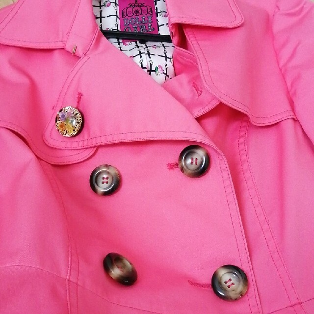 DOLLY GIRL BY ANNA SUI(ドーリーガールバイアナスイ)のドーリーガール　トレンチコート　dollygirl メンズのジャケット/アウター(トレンチコート)の商品写真