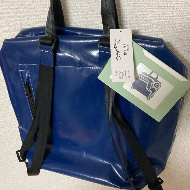 タグ付 F201 freitag pete ピート 青 イラスト リュック バッグ ...