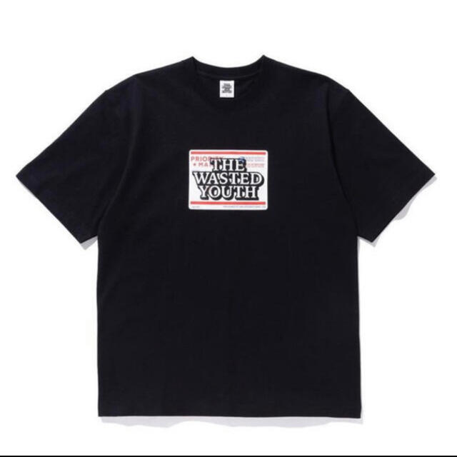 black eye patch wasted youth Tシャツ　L
