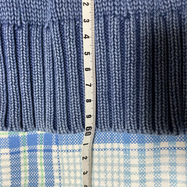 POLO RALPH LAUREN(ポロラルフローレン)の🐴ポロラルフローレン🐴コットンニット（ブルー）綿100% レディースのトップス(ニット/セーター)の商品写真