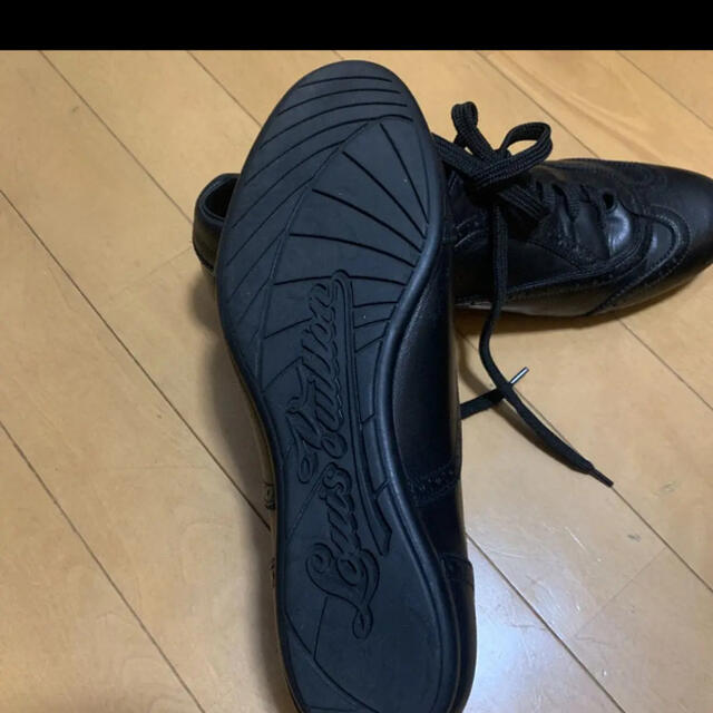 LOUIS VUITTON ♯GO0086 ウィングチップレザースニーカー 黒 LOUIS VUITTON ♯GO0086 ウィングチップレザースニーカー 黒