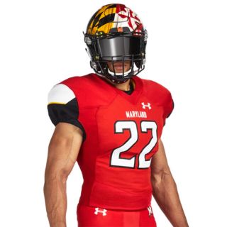 アンダーアーマー(UNDER ARMOUR)のアメフト メリーランド大学 アンダーアーマー ジャージ  Lサイズ #22【新品(アメリカンフットボール)