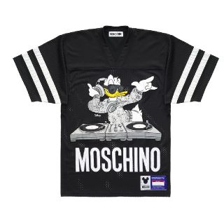 モスキーノ(MOSCHINO)のMOSCHINO✖️H&Mシャツブラック(Tシャツ/カットソー(半袖/袖なし))