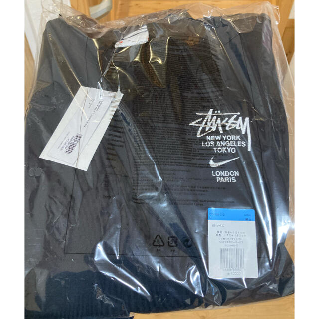 STUSSY NIKE NRG ZR CREW FLEECE BLACK