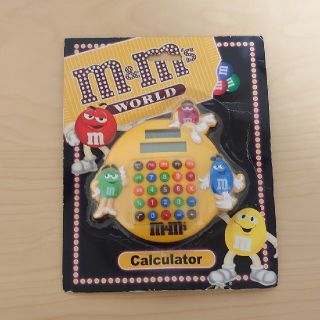 エムアンドエムアンドエムズ(m&m&m's)のM&M's　電卓  おまけ付き(キャラクターグッズ)