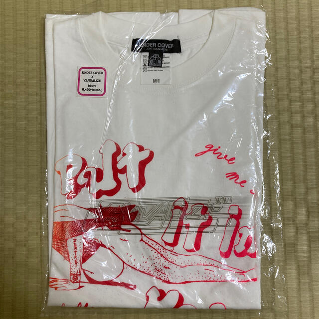 Tシャツ/カットソー(半袖/袖なし)アンダーカバー☆VANDALIZE☆初期復刻手刷りTシャツ