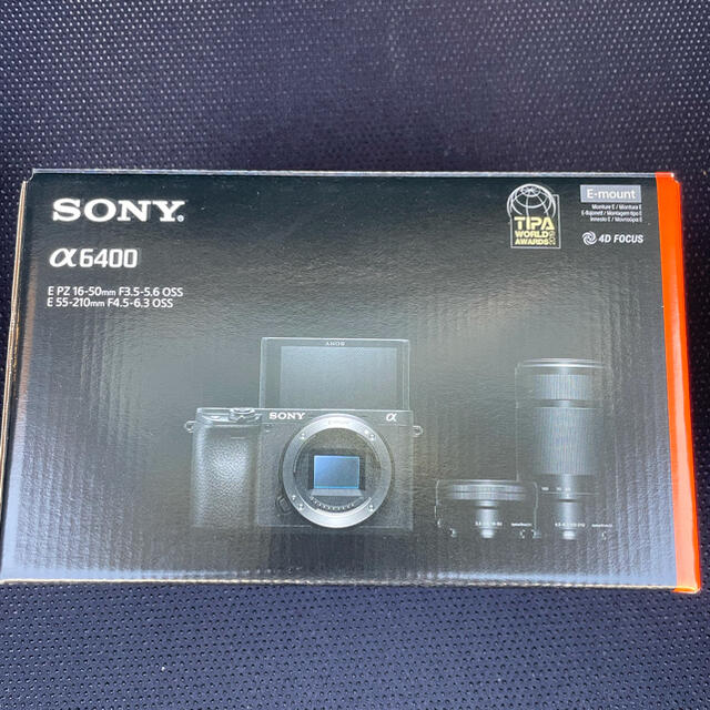 未使用新品　SONY ソニー　ミラーレス一眼 α6400  ダブルレンズキット