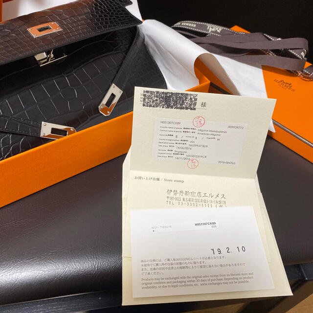 Hermes(エルメス)のエルメス ケリーウォレット アリゲーター 極美品 メンズのファッション小物(長財布)の商品写真