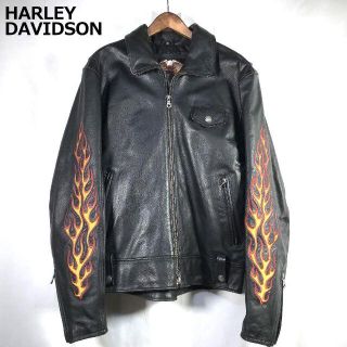 ハーレーダビッドソン(Harley Davidson)のHARLEY DAVIDSON ハーレーダヴィッドソン ライダース(ライダースジャケット)