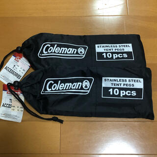コールマン(Coleman)のコールマン　ステンレススチールペグ　10本入り2セット(テント/タープ)