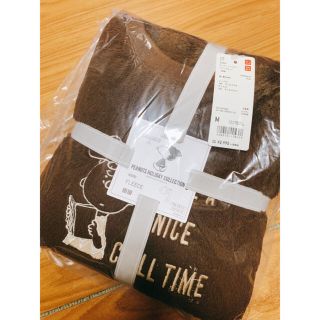 ユニクロ(UNIQLO)のユニクロ ピーナッツ コレクション パジャマ スヌーピー  Mサイズ 新品(ルームウェア)