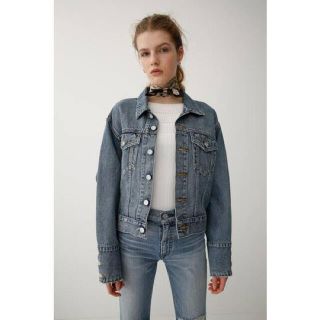 MOUSSY バックベルトデニムジャケット