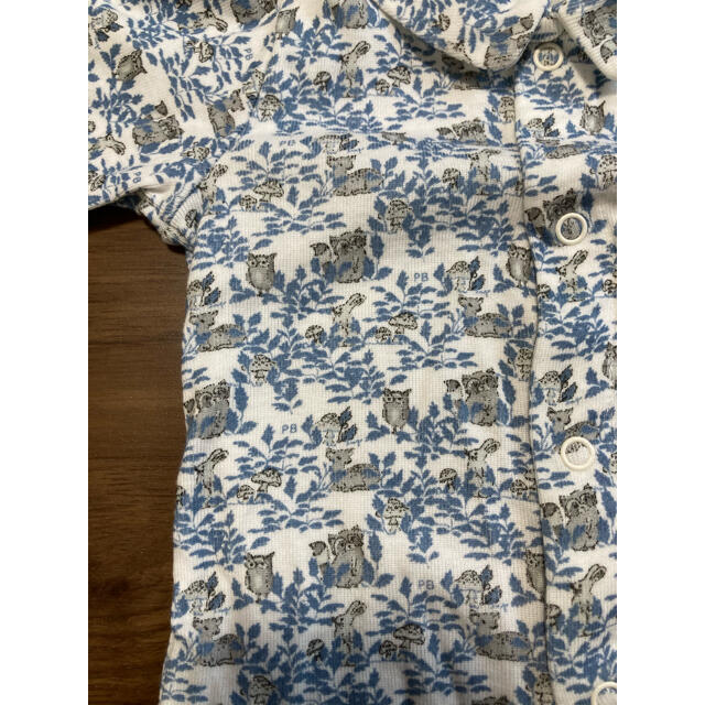 PETIT BATEAU(プチバトー)の新品　未使用　プチバトー　肌着　ロンパース キッズ/ベビー/マタニティのベビー服(~85cm)(ロンパース)の商品写真