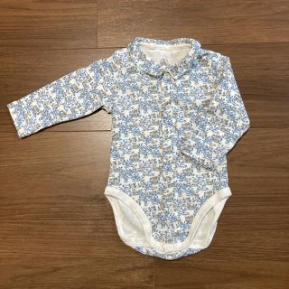 プチバトー(PETIT BATEAU)の新品　未使用　プチバトー　肌着　ロンパース(ロンパース)