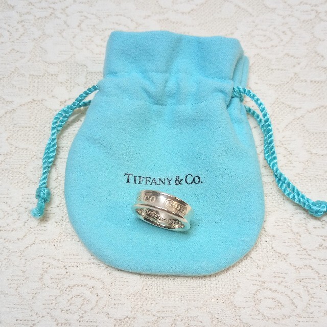 リング(指輪)【TIFFANY&Co.】1837 シルバー リング/指輪 13号（送料無料）