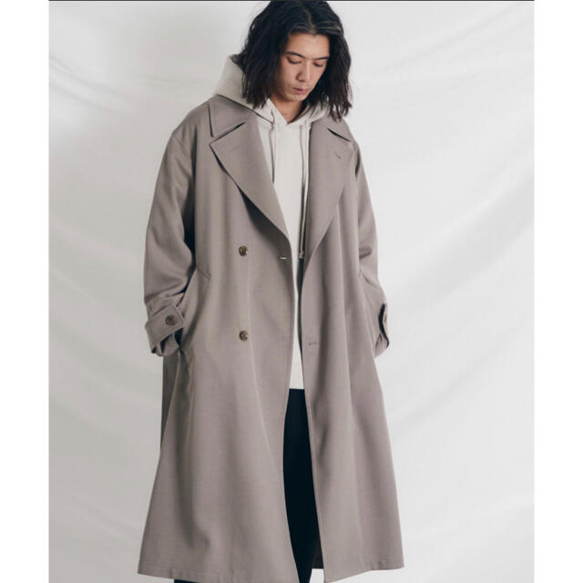 WYM MINIMAL WIDE TRENCH COAT トレンチコート