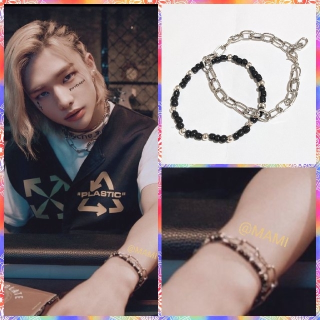 ♥️stray kids ヒョンジン ブレスレット ②set❤スキズ ジニ ♥️stray kids ヒョンジン ブレスレット ②set❤スキズ ジニ