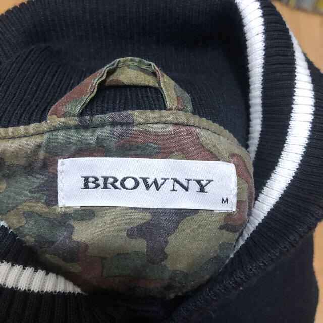 BROWNY(ブラウニー)のBROWNY アウター ブルゾン 紺 メンズのジャケット/アウター(ブルゾン)の商品写真