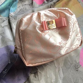 ランバン(LANVIN)の新品♡ランバン♡リボン ポーチ(ポーチ)