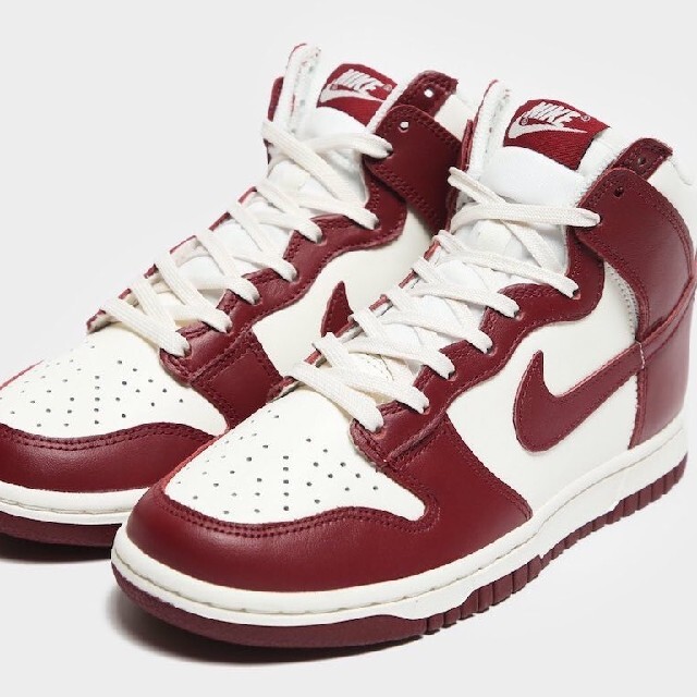 NIKE(ナイキ)のNIKE WMNS DUNK HIGH 21SP-ITEAM RED レディースの靴/シューズ(スニーカー)の商品写真