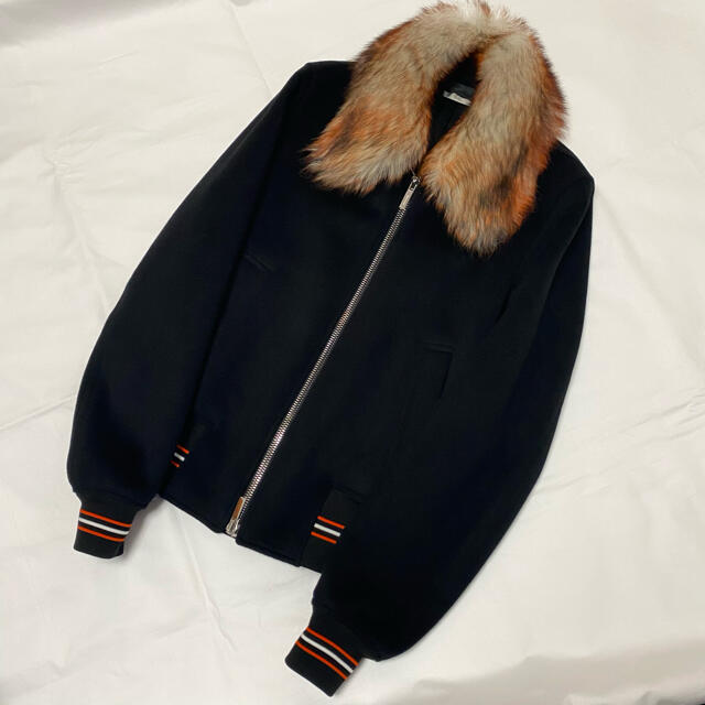 送料無料/新品】 - HOMME DIOR Dior ブルゾン ファー homme ブルゾン