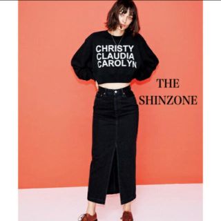 シンゾーン(Shinzone)のTHE SHINZONE｜ザ シンゾーン  フロントスリットデニムスカート(ロングスカート)