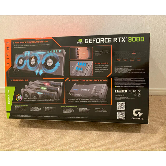 GIGABYTE NVIDIA GeForce RTX3080